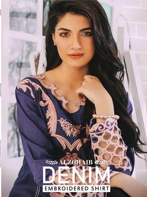 Denim Kurtis by Al Zohaib